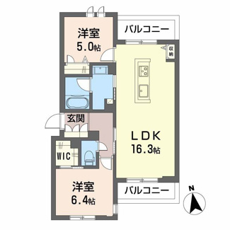 【間取り】 | グランステラ鳳