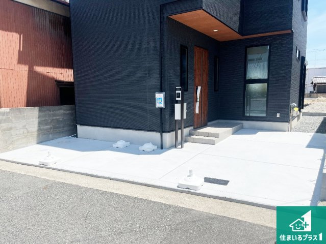 明石市大久保町江井島　新築一戸建ての駐車場|駐車スペース！散水栓があるので、こまめに愛車を洗えます！