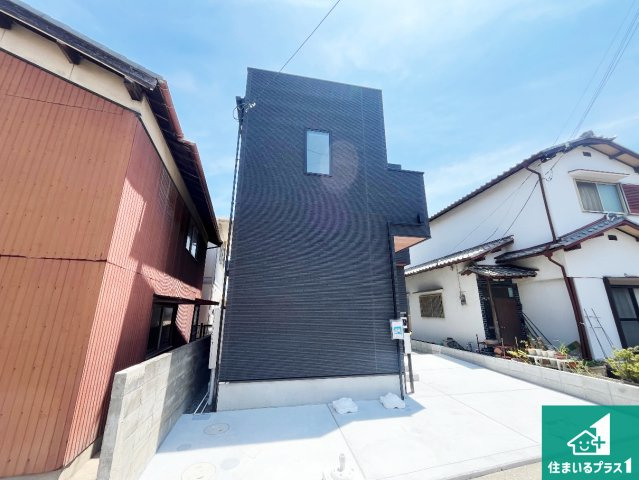 明石市大久保町江井島　新築一戸建ての外観|安心の10年保証！外観を美しく保ち、雨水で汚れを落とします！気になることがありましたら、お気軽にお問い合わせください！