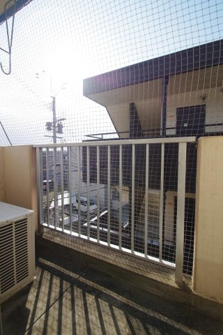 クロノス28熊大東のバルコニー