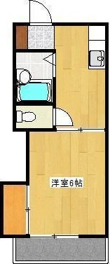 クロノス28熊大東の間取り