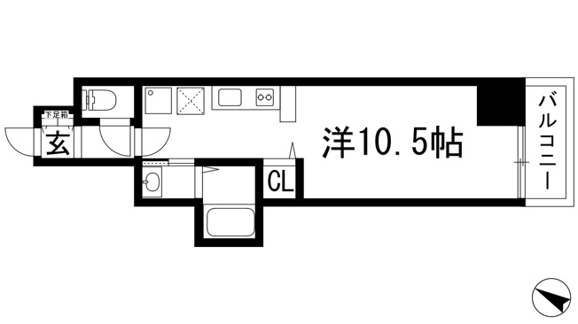 【間取り】 | ONLYONE栄本町