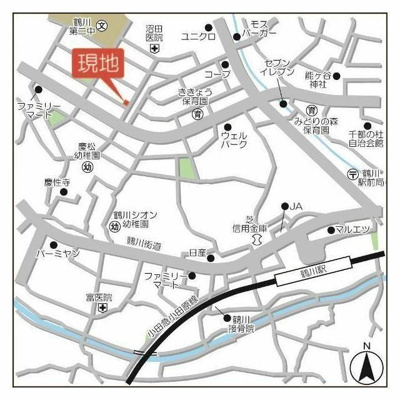 【地図】 | グランシード鶴川
