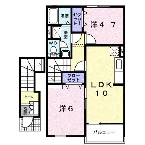 ティーズ・ウィンヒルⅣの間取り