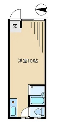 コーポサウスヒルの間取り