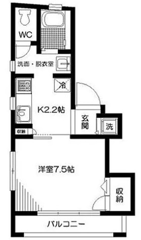 【間取り】 | リヒャルト市谷薬王寺