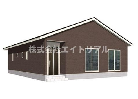 可児郡御嵩町上恵土　第9　新築戸建　全2棟の外観パース|外観イメージ
