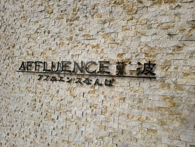 AFFLUENCE難波の外観
