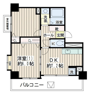 【間取り】 | ＥＳＰＯＩＲ．Ｓ | 間取りです。