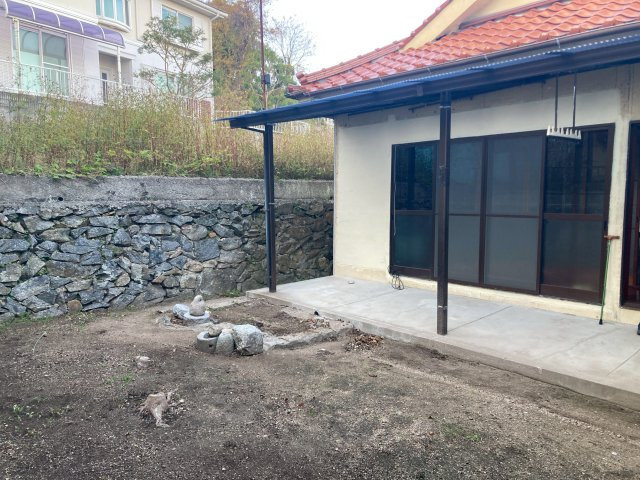 呉市阿賀中央９丁目の一戸建ての庭|お庭です