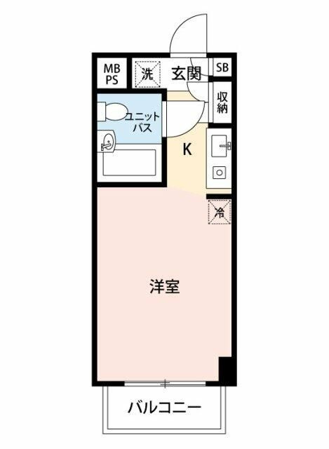 スカイコート武蔵関伊勢亀ビルの間取り