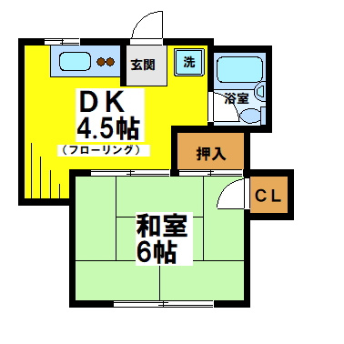 【間取り】 | ハイツ永嶋