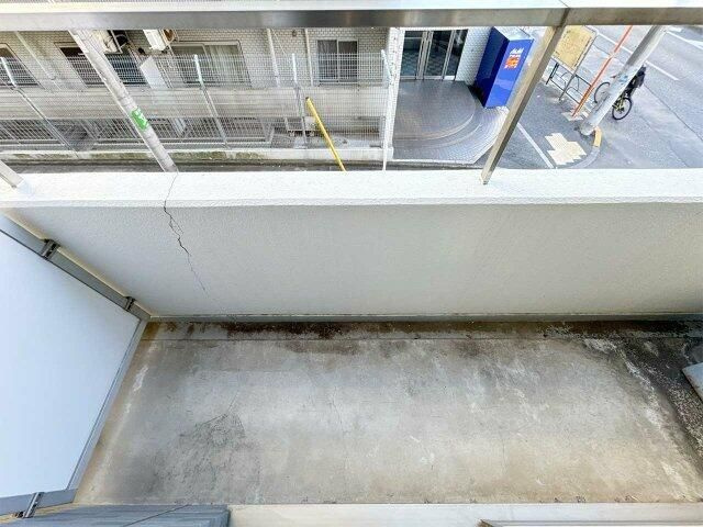 スカイコート武蔵関伊勢亀ビルのバルコニー