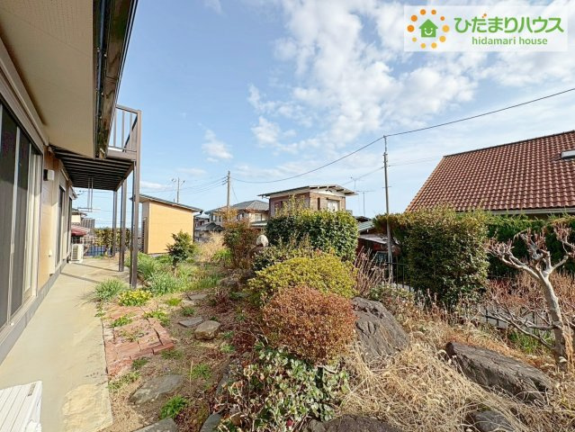 日立市西成沢町2丁目　中古戸建の庭|お庭が広く、家庭菜園やガーデニングなども楽しめます♪