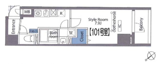 【間取り】 | ミレドゥーエ両国