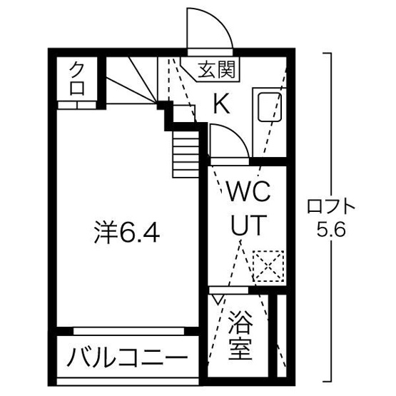 【間取り】 | K&K Dream 今池