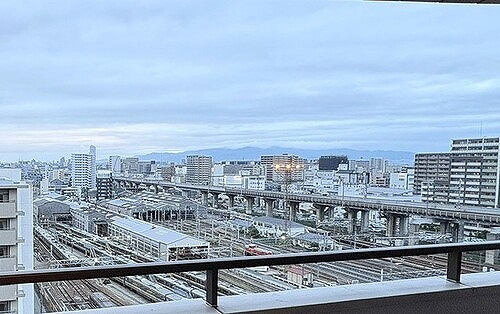 ライオンズマンション新大阪第６のその他|バルコニーからの眺望　※2026年06月の写真