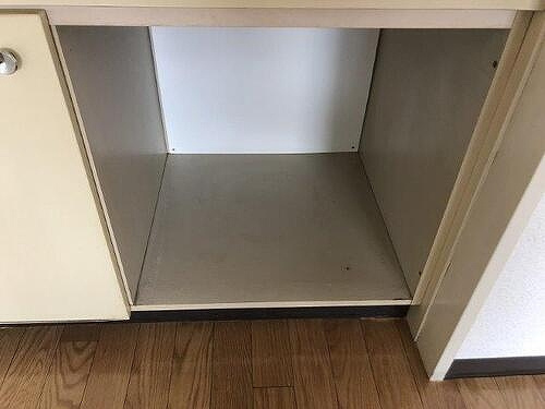 ライオンズマンション新大阪第３の収納|キッチン下収納※前回募集時2021年12月撮影