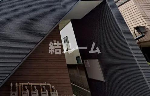 板橋区小茂根４丁目のアパートのエントランス