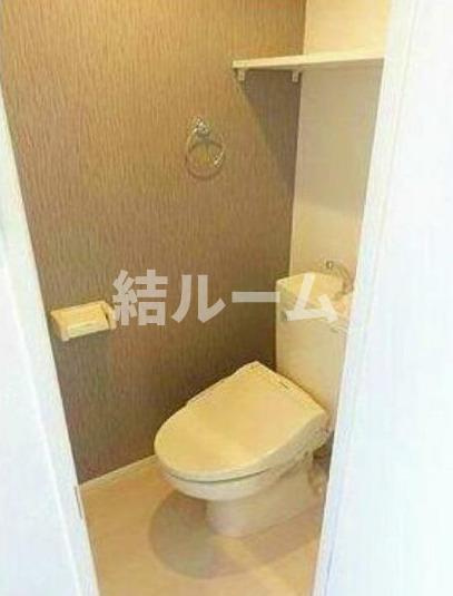 板橋区小茂根４丁目のアパートのトイレ|別号室参考写真