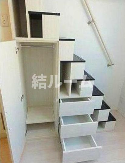 板橋区小茂根４丁目のアパートの収納|別号室参考写真