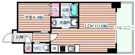 【間取り】 | スプランディッド新大阪キャトル