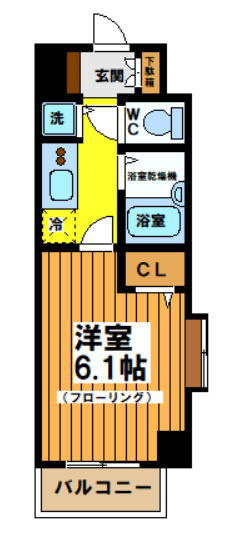 【間取り】 | トーシンフェニックス初台弐番館