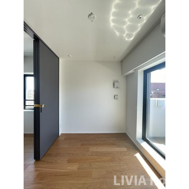 目黒区上目黒５丁目の賃貸マンションのバルコニー