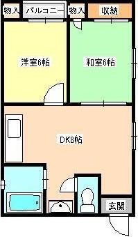 サウスヒル琴平の間取り