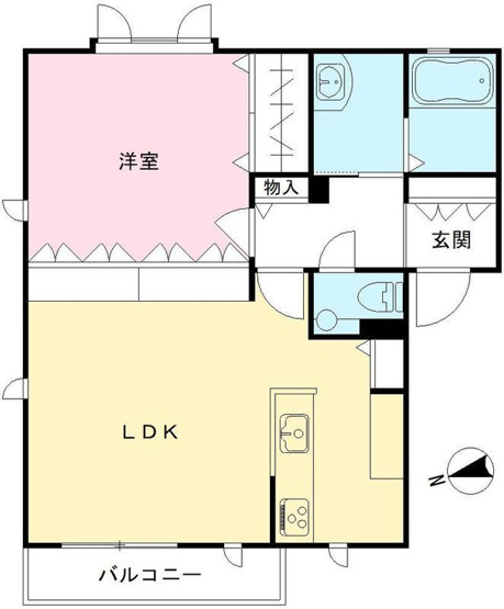 【間取り】 | ＤＡＩＫＥＮＮ浜寺南町　Ｋ棟