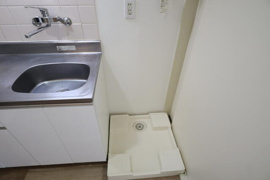 室内洗濯機置き場