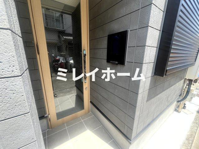 LilasTerrace西糀谷のエントランス