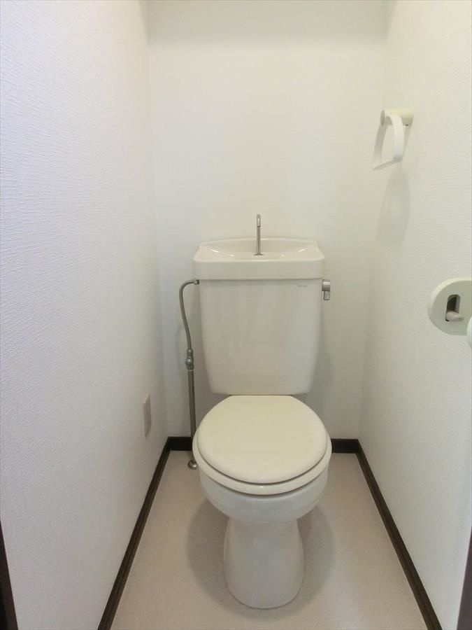ヴィラマリアのトイレ|ゆったりとした空間のトイレです