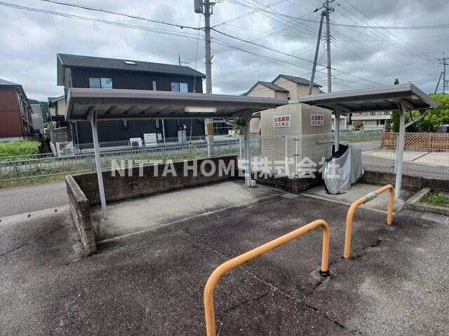 ナチュレ　ＡＧＡＫＥのその他共用部分|屋根付きの駐輪場です◇