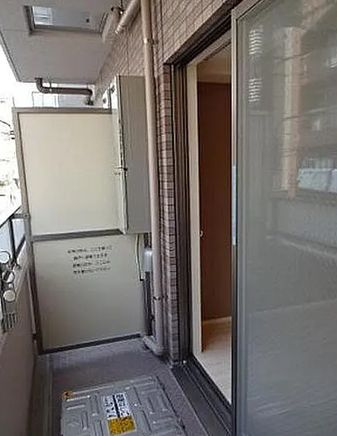 カナンハイムのバルコニー