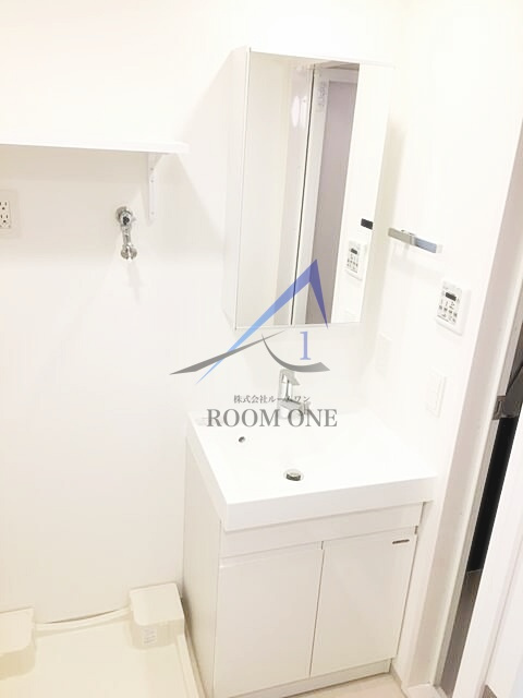 マーロ千住クレストタップの洗面所|洗面台です。