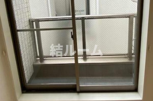 北区滝野川２丁目のアパートのバルコニー
