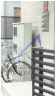 城山のその他共用部分|集合ポストです。