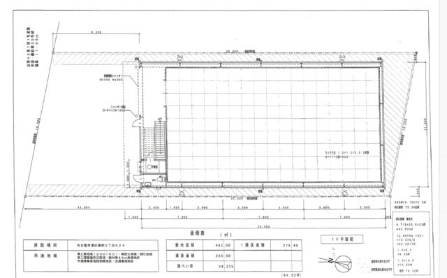 港区藤前５丁目貸倉庫の間取り