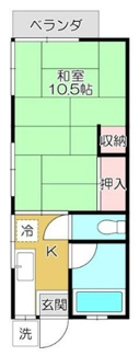 【間取り】 | ハイム矢田 | 間取りです。