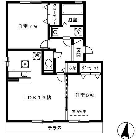 エスペラールの間取り