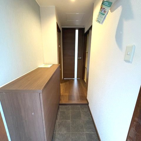 プラザユーホームの玄関
