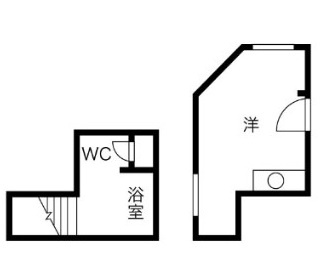 MM1221　WESTの間取り|間取りです。