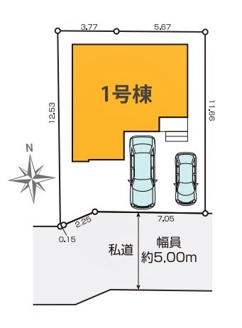 小平市花小金井18期　全1棟　1号棟