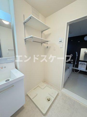 グランメゾン朝倉の洗面所|高崎、前橋のお部屋探しはエンドスケープまで！お客様の理想お聞かせ下さい♪