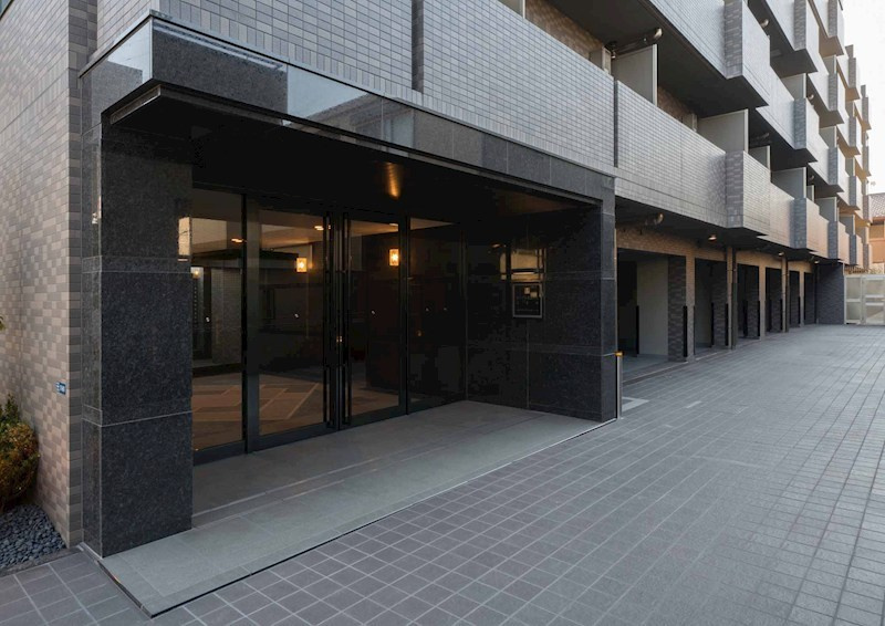 ルーブル武蔵中原弐番館 のエントランス