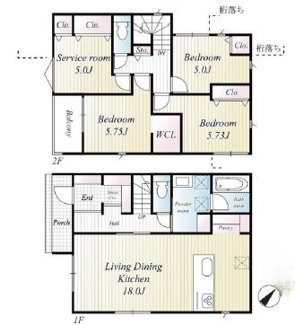 【間取り】 | 新築戸建　神戸市垂水区南多聞台４丁目 | ３ＬＤＫ