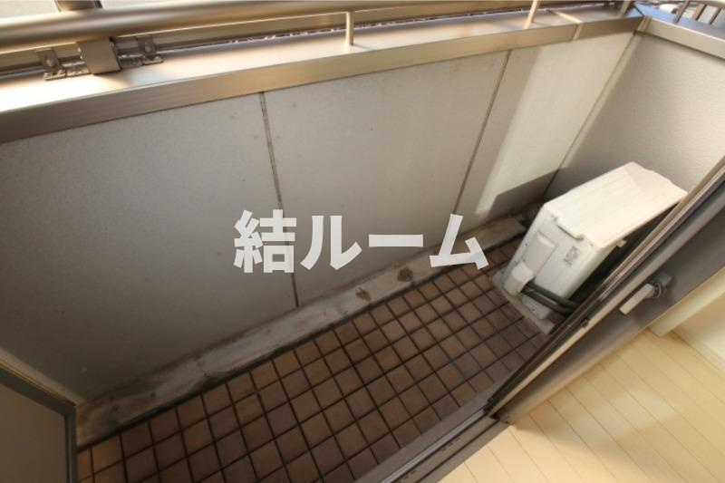 板橋区上板橋３丁目の賃貸マンションのバルコニー
