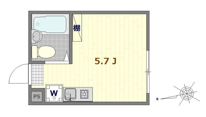 Well-being羽田の間取り|間取り