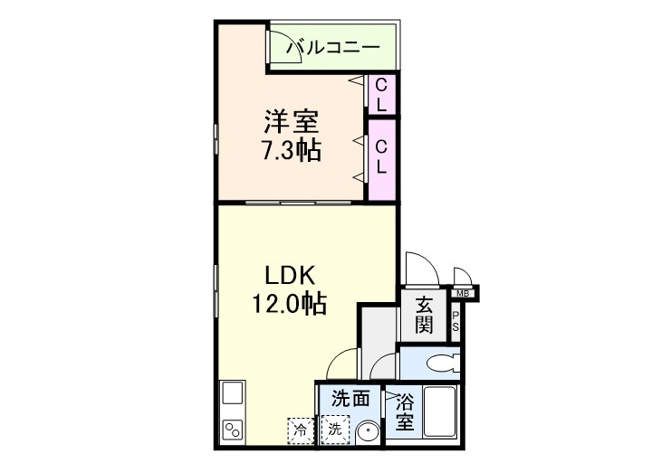 【間取り】 | ラヴェリテ鳳